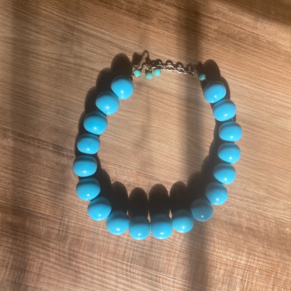 Vintage blue necklace